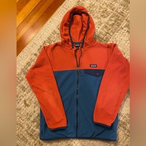 Patagonia Micro D kids fleece hoodie, gently worn, Size M (10)